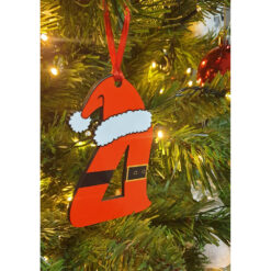 Ξύλινο στολίδι με εκτύπωση