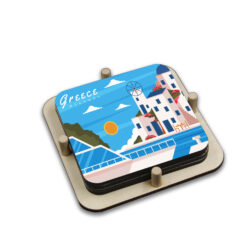 Alternative view of Σουβέρ ξύλινα με εκτύπωση